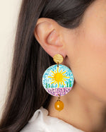 Carica immagine nel visualizzatore Galleria, Orecchini Sole & Luna