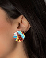 Carica immagine nel visualizzatore Galleria, Orecchini Terre Intrecciate