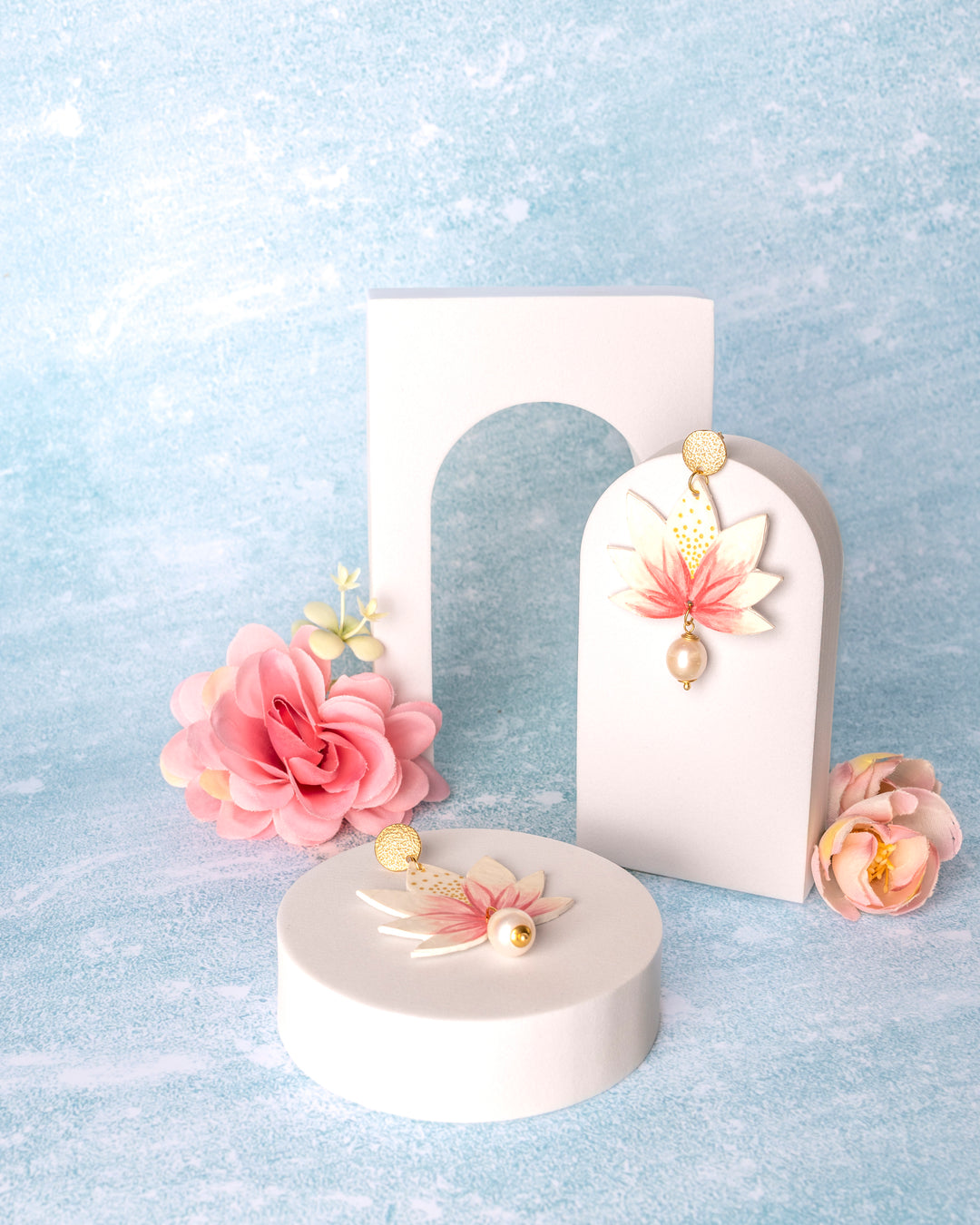 Orecchini Fior di Loto