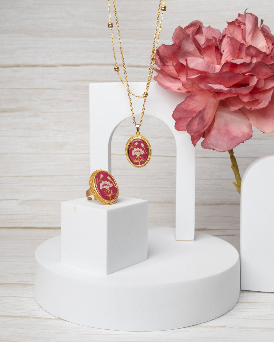 Collana Aurora di Rosa