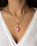 Carica immagine nel visualizzatore Galleria, Collana Aurora di Rosa
