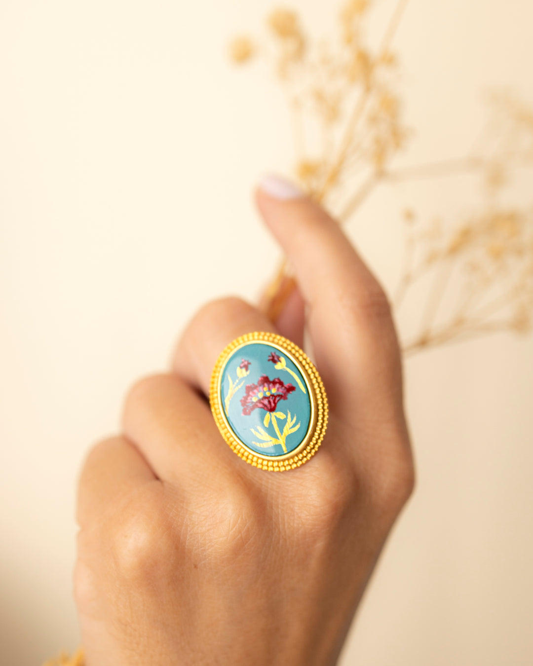 Anello Gemma di Menta