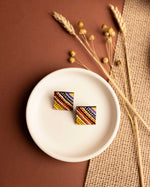 Carica immagine nel visualizzatore Galleria, Orecchini a lobo   Ritmi Africani
