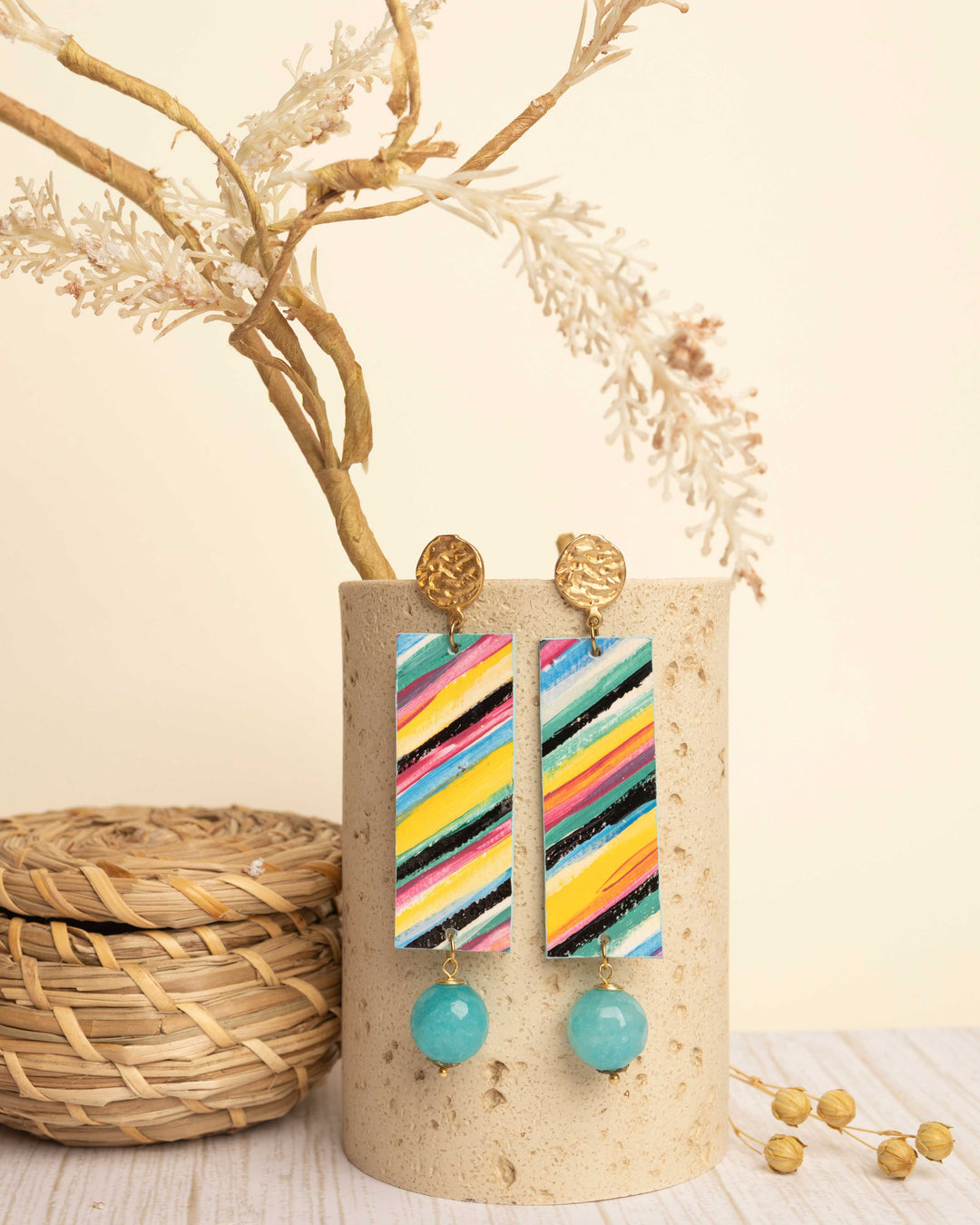 Orecchini Pennellate a Colori