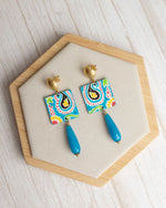 Carica immagine nel visualizzatore Galleria, Orecchini Gocce Mediterranee
