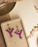 Carica immagine nel visualizzatore Galleria, Orecchini Retrò - Agata Viola
