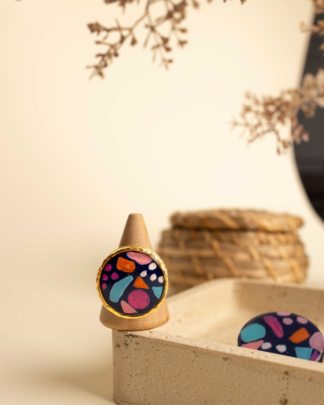 Anello Puzzle di Colori