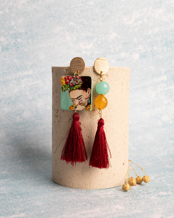 Orecchini Frida Kahlo