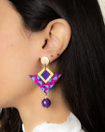 Carica immagine nel visualizzatore Galleria, Orecchini Retrò - Agata Viola
