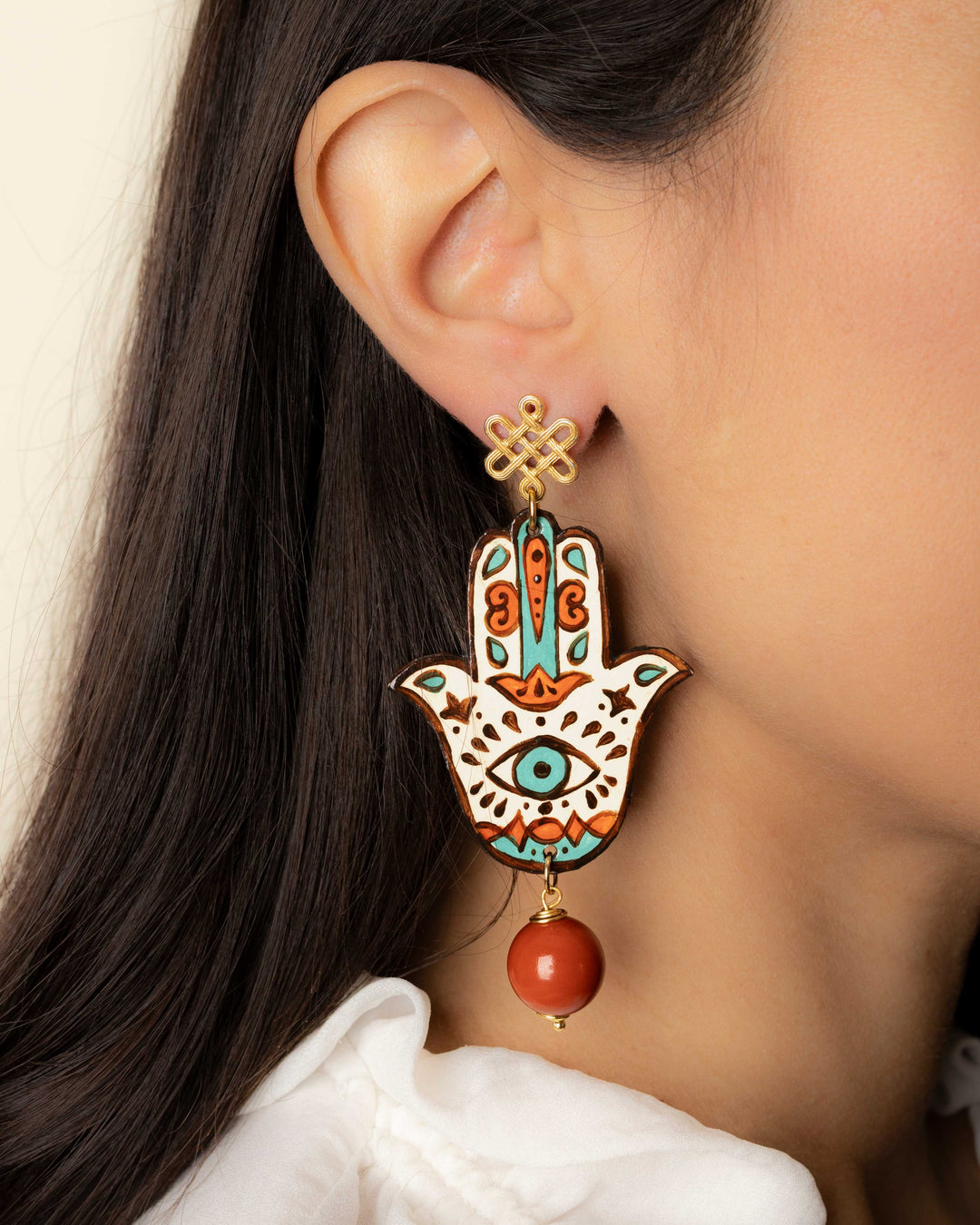 Orecchini Mani di Fatima