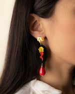 Carica immagine nel visualizzatore Galleria, Orecchini Corno
