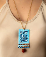 Carica immagine nel visualizzatore Galleria, Collana Celeste Andaluso
