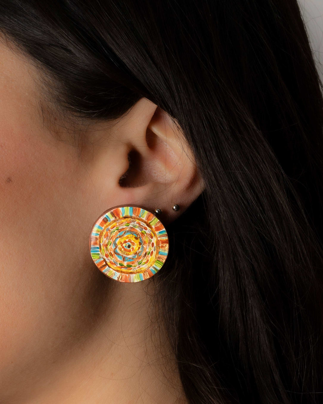 Orecchini Mandala Solare
