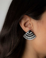 Carica immagine nel visualizzatore Galleria, Orecchini  Ventaglio Argento
