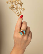 Carica immagine nel visualizzatore Galleria, Anello Terre Intrecciate
