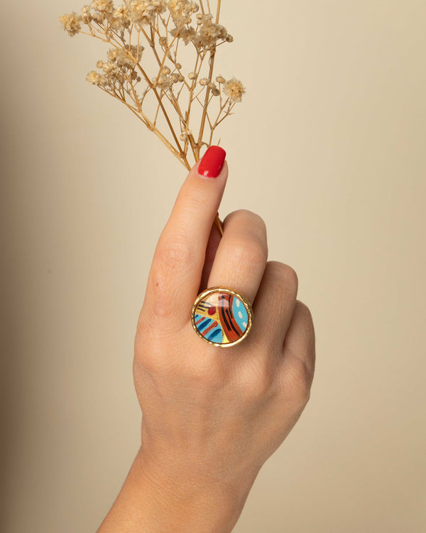 Anello Terre Intrecciate