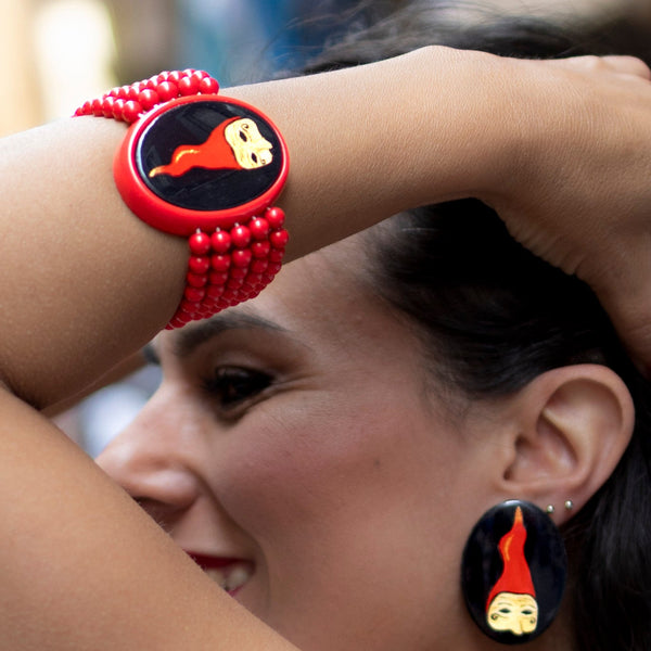 Bracciale Maschera di Pulcinella